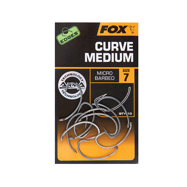 Fox EDGES™ Curve Shank Medium - Vale Royal Angling Centre