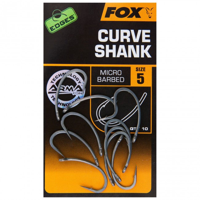 FOX EDGES™ CURVE SHANK - Vale Royal Angling Centre