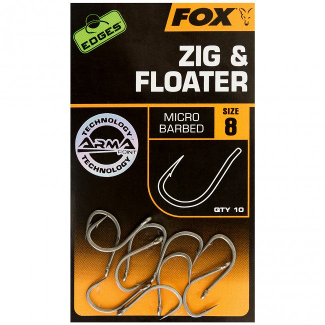 FOX EDGES™ Zig & Floater Hooks - Vale Royal Angling Centre