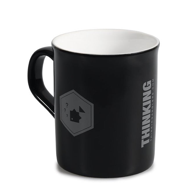 Thinking Anglers Gloss Black Mug