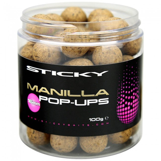 Sticky Baits Manilla Pop-Ups - Vale Royal Angling Centre