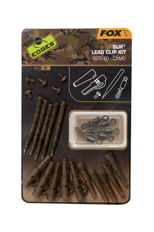 Fox Camo Slik Lead Clip Kit