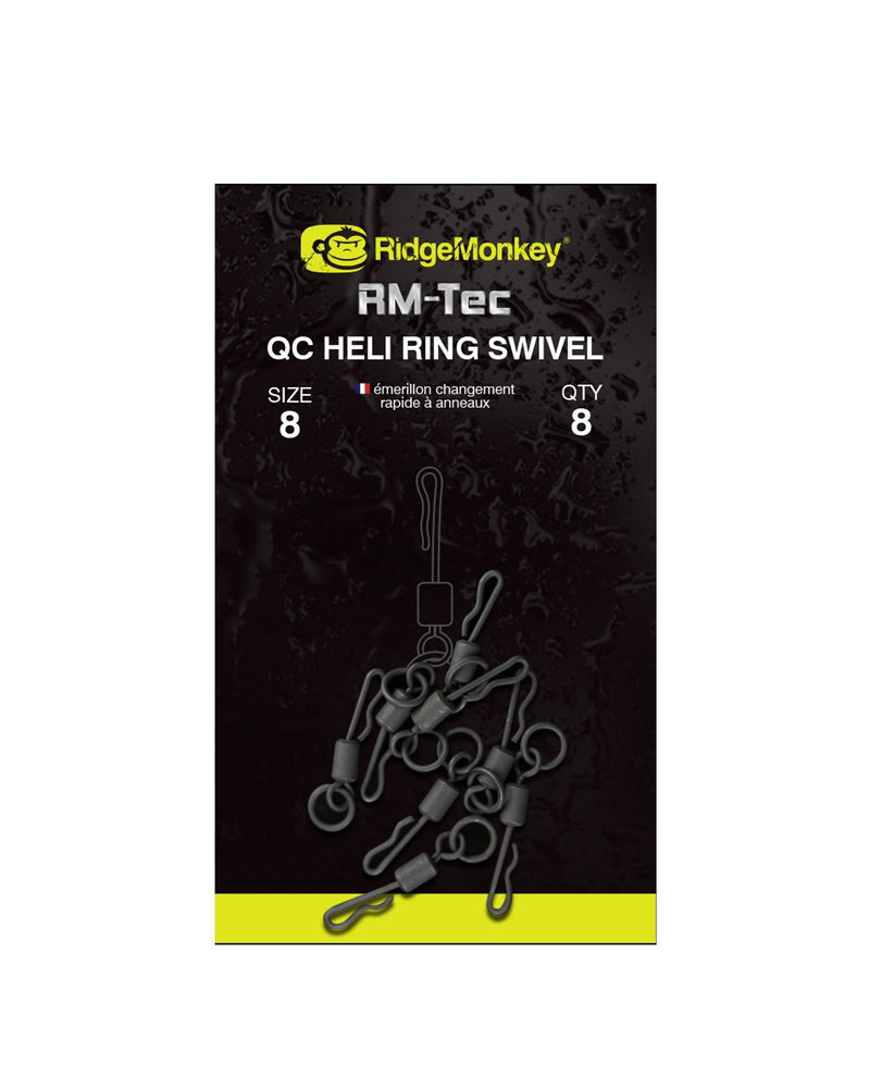 Ridgemonkey RM-Tec Quick Change Heli Ring Swivel