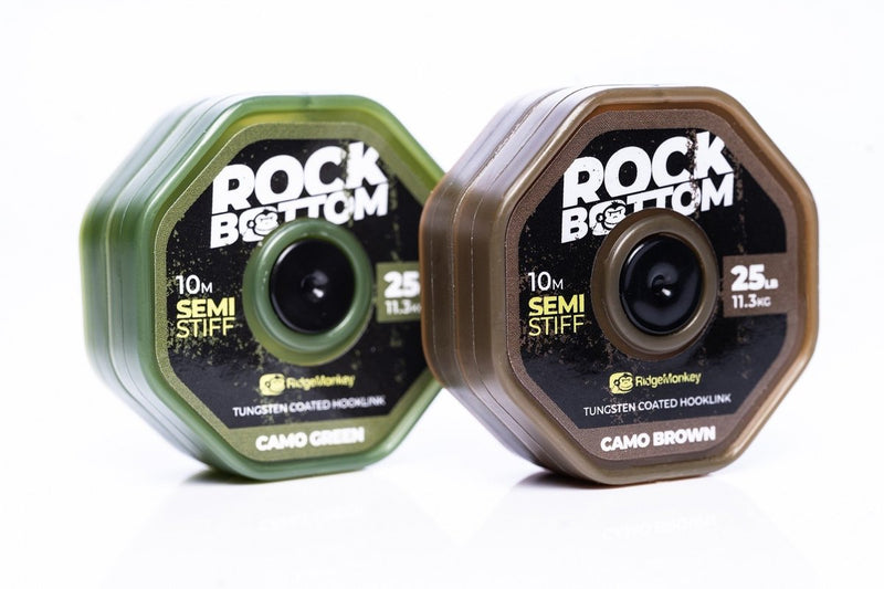 Ridgemonkey RM-Tec Rock Bottom Tungsten Coated Hooklink