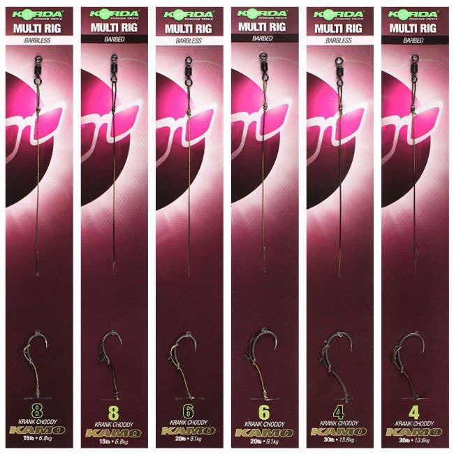 Korda Ready Tied Multi Rig - Vale Royal Angling Centre