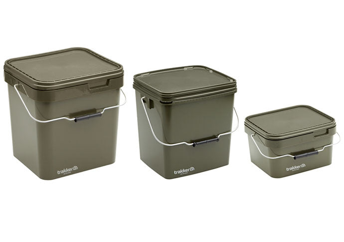 Trakker Olive Square Buckets