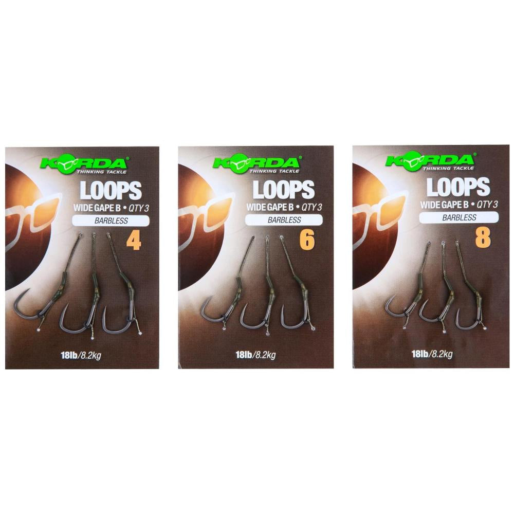 Korda Loop Wide Gape Rigs