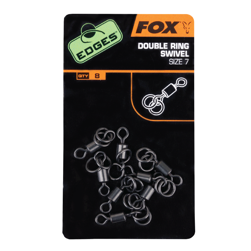 Fox EDGES™ Double Ring Swivel - Vale Royal Angling Centre