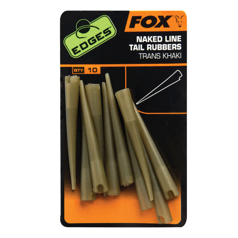 Fox EDGES™ Naked Line Tail Rubbers - Vale Royal Angling Centre