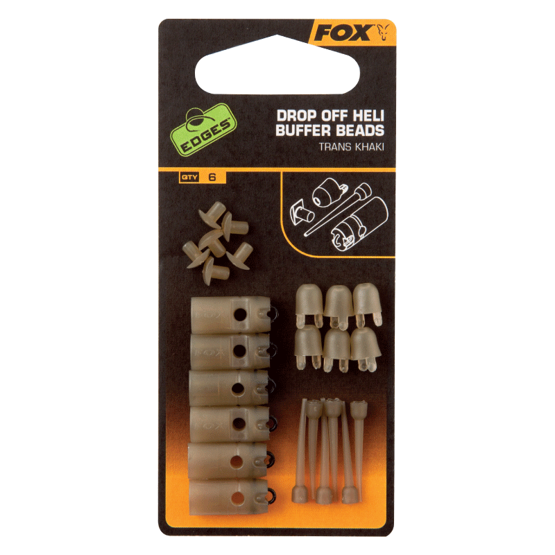 Fox EDGES™ Drop Off Heli Buffer Beads - Vale Royal Angling Centre