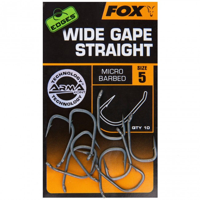 FOX EDGES™ WIDE GAPE STRAIGHT - Vale Royal Angling Centre