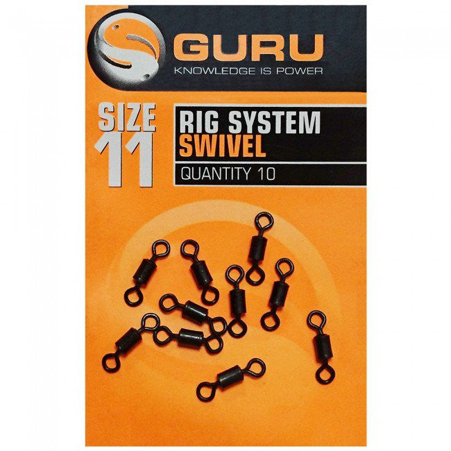 Guru Size 11 Rig System Swivels - Vale Royal Angling Centre