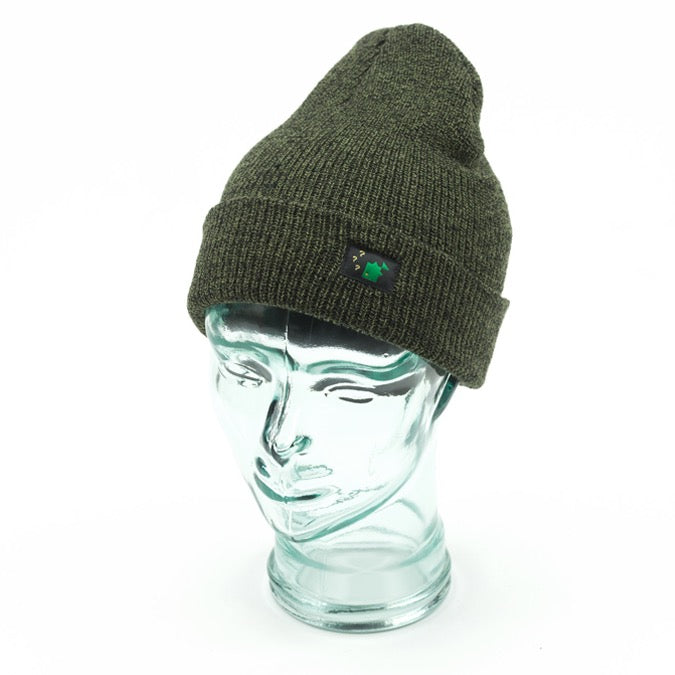 Thinking Anglers Moss Green Beanie