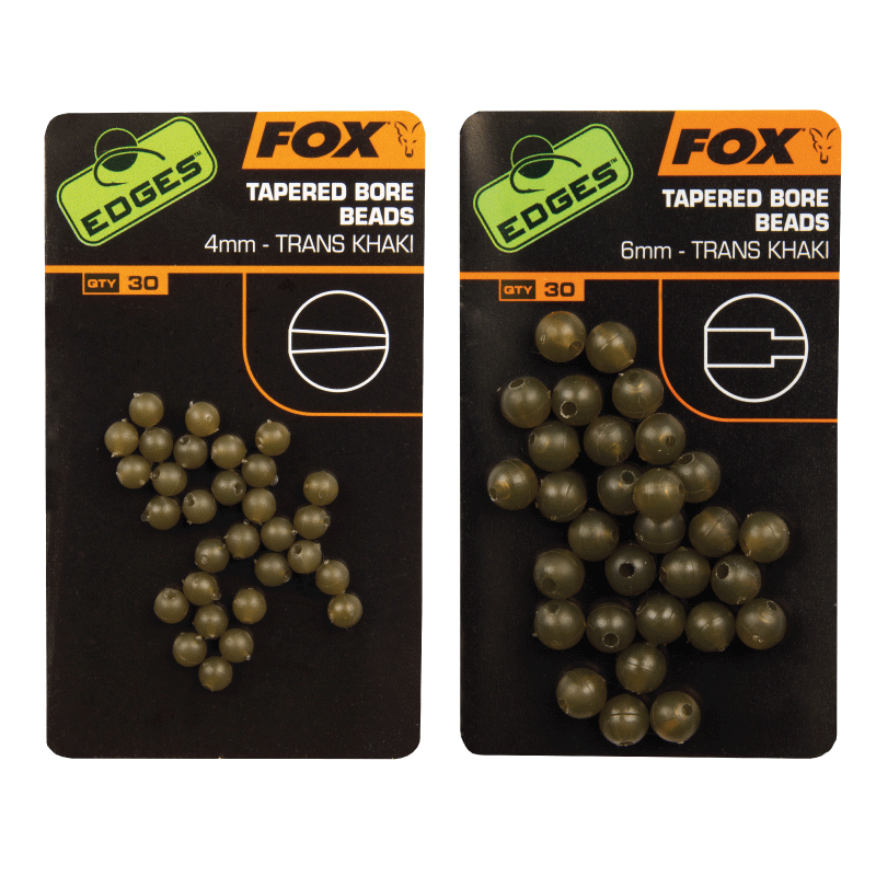 Fox EDGES™ Tapered Bore Beads - Vale Royal Angling Centre