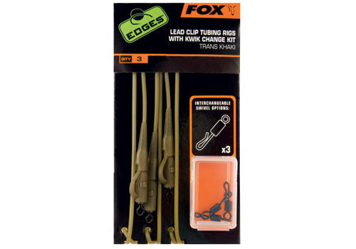 Fox Lead Clip Kwik Change Tubing Kit