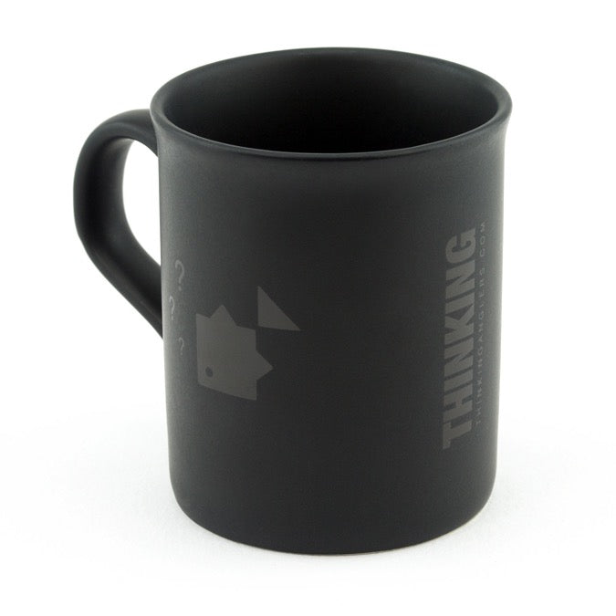 Thinking Anglers Matt Black mUG