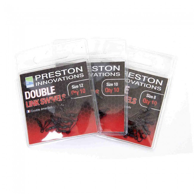 Preston Innovations Double Link Swivels - Vale Royal Angling Centre